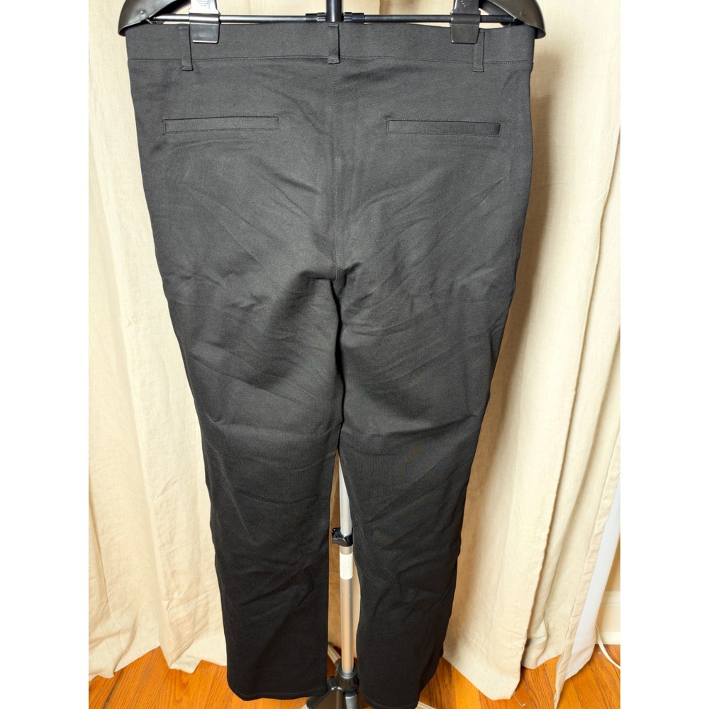 Quince Ultra Stretch Ponte Bootcut Pants Womens XL Petite Black Workwear NWT - Picture 2 of 7
